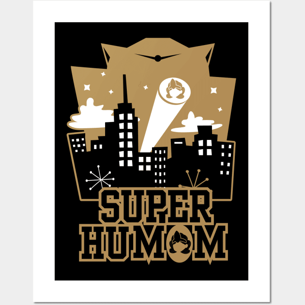 Superhumom Mother's Heroic Nature Wall Art by 3nityONE